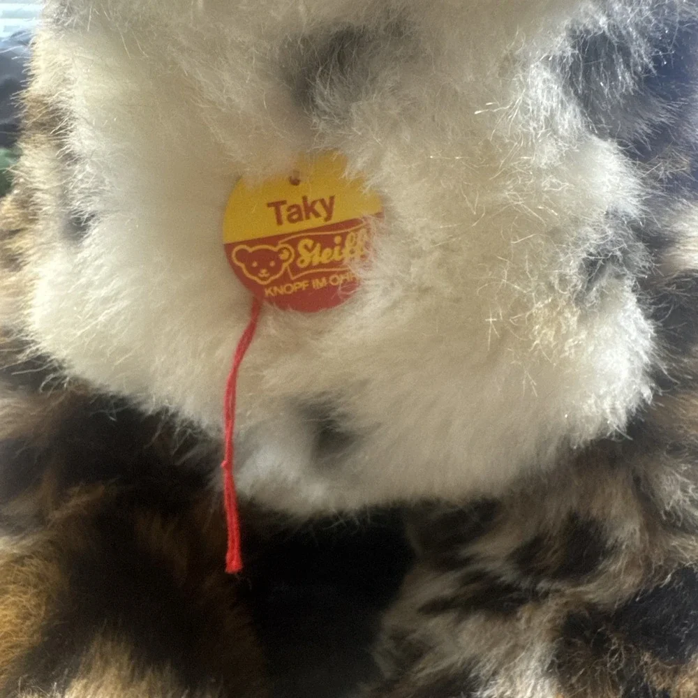 Vtg Original Steiff Taky the Leopard ‎ Made Austria 0890/40